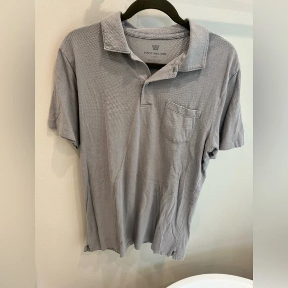 Mack Weldon Shirts Mack Weldon For Daily Wear Light Gray Short1